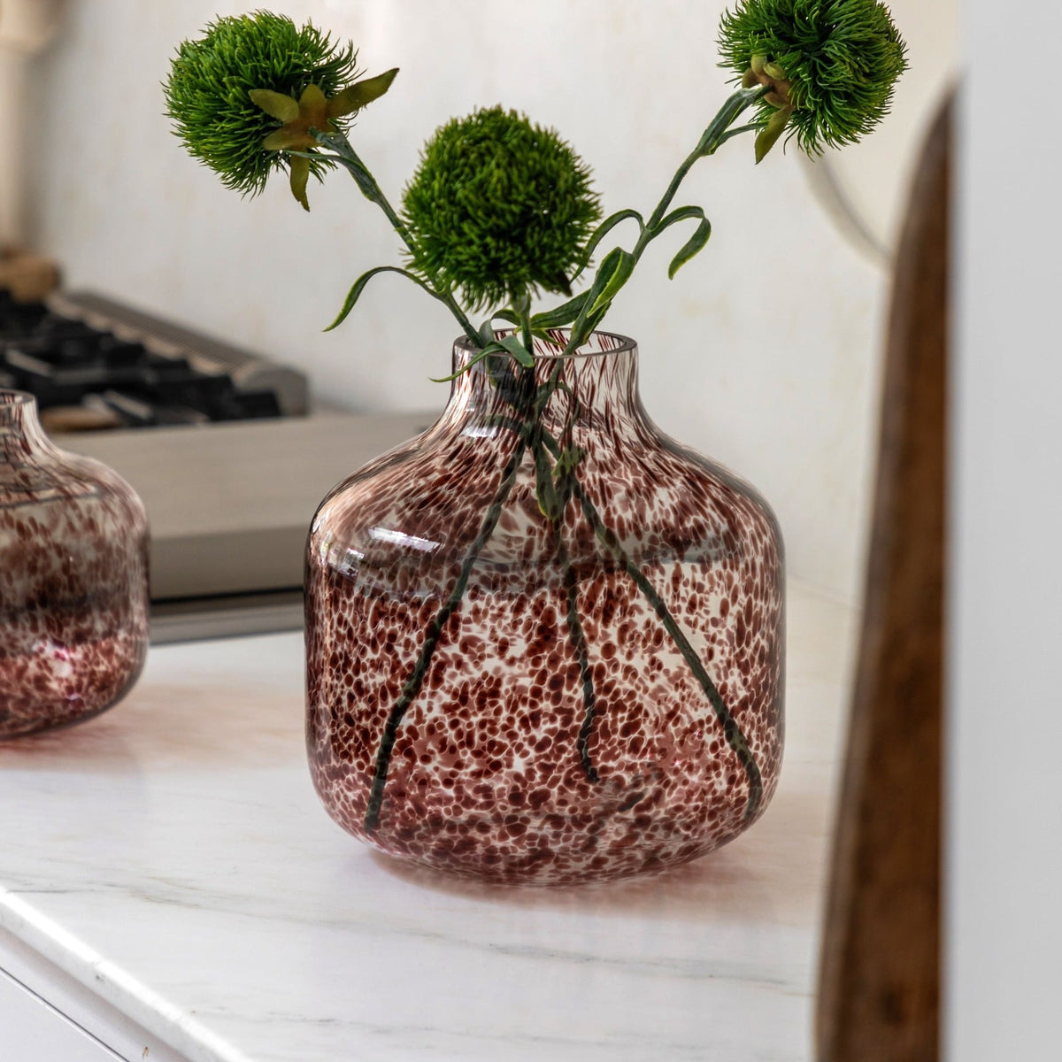 Confetti Vase in Brown - Large