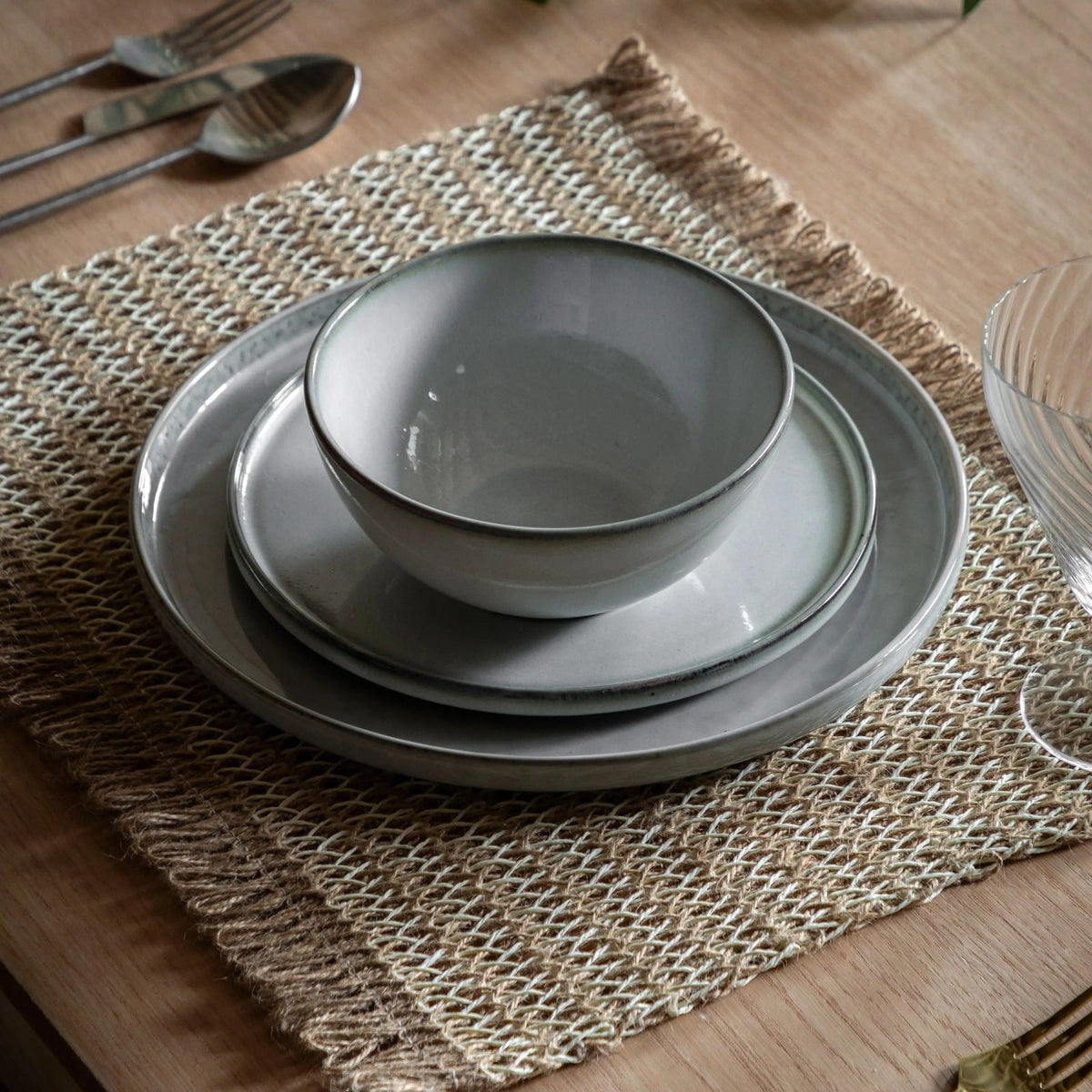 Reactive Glaze Bowl - Set of 4