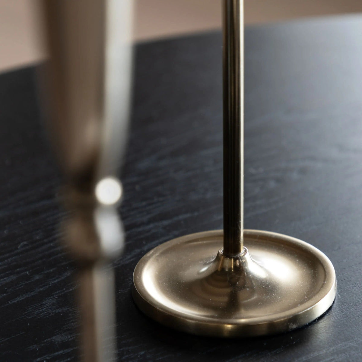 Ortillo Candle Stick in Brushed Gold - Set of 2