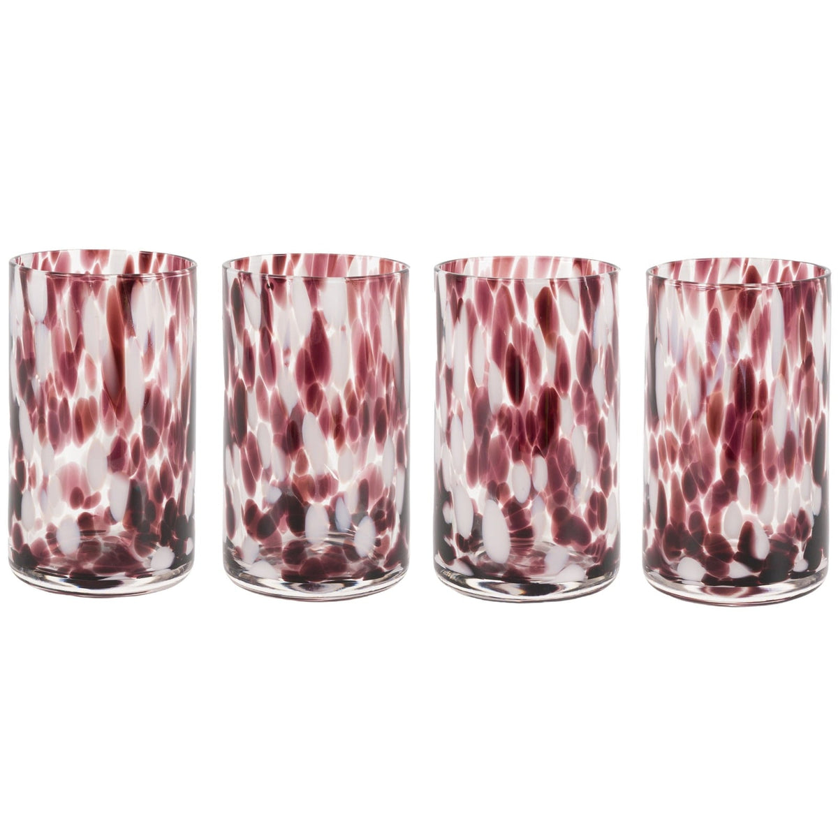 Confetti Highball Glasses - Set of 4
