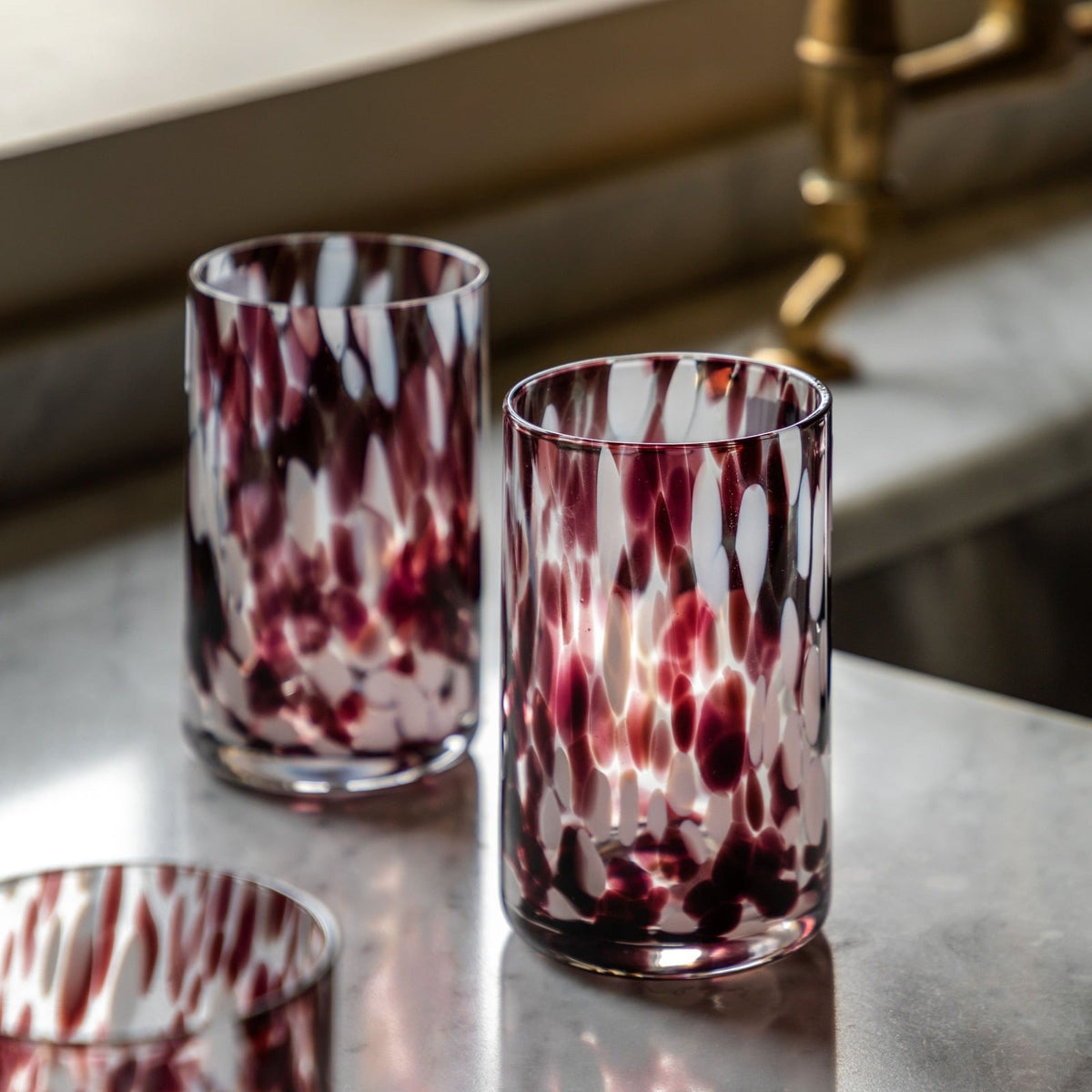 Confetti Highball Glasses - Set of 4