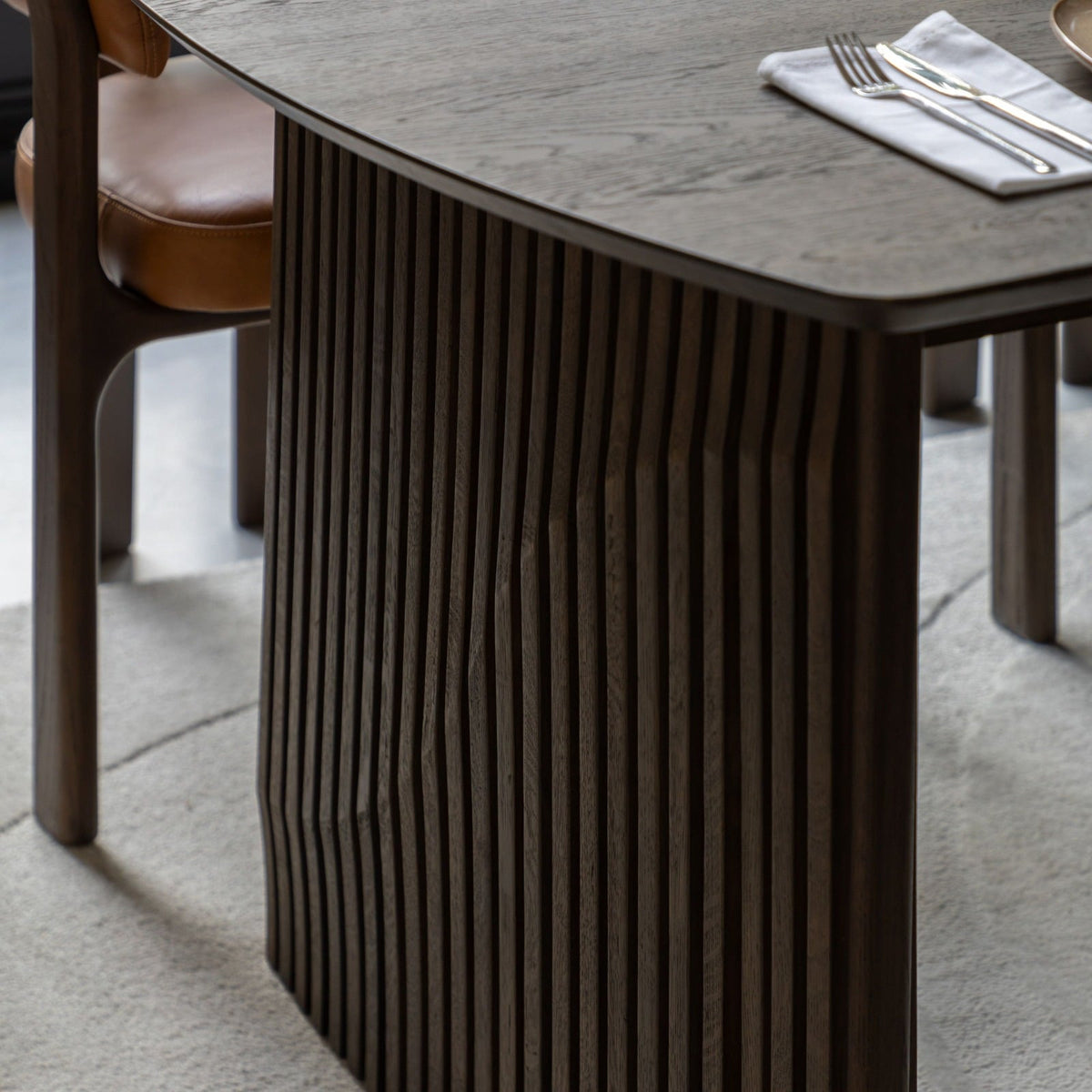 Opalite Oval Extending Dining Table - 200-230cm