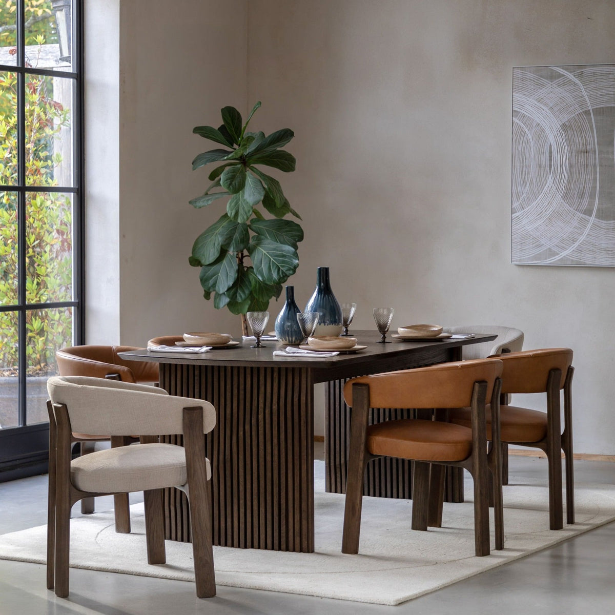 Opalite Dining Chair in Neutral