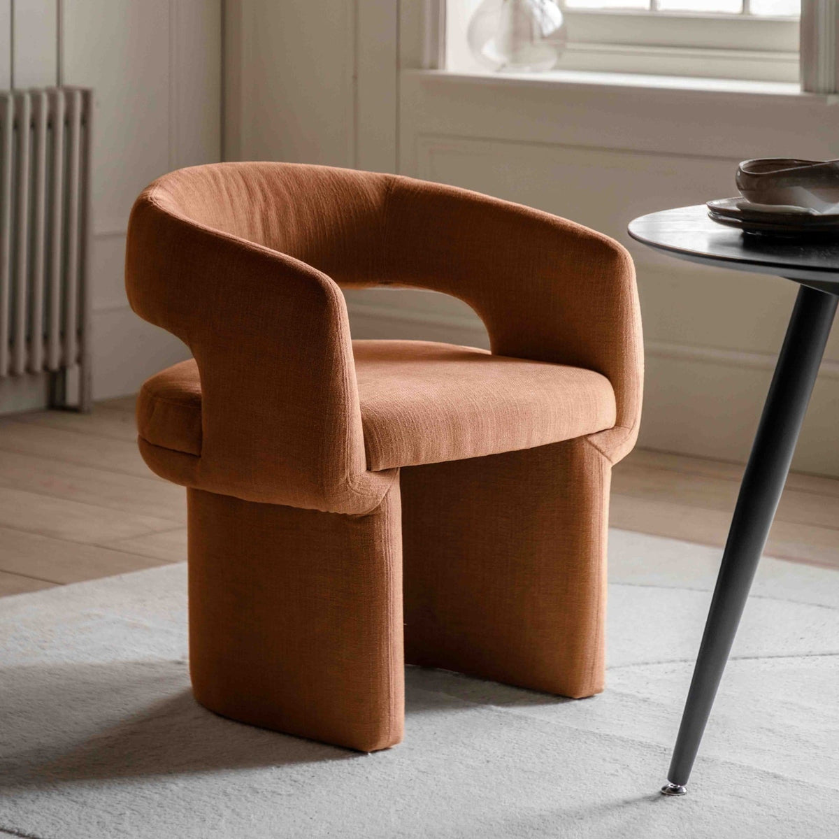 Delacroix Dining Chair in Rust