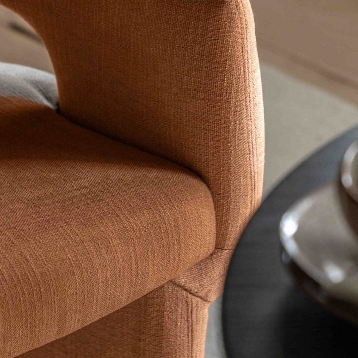 Delacroix Dining Chair in Rust