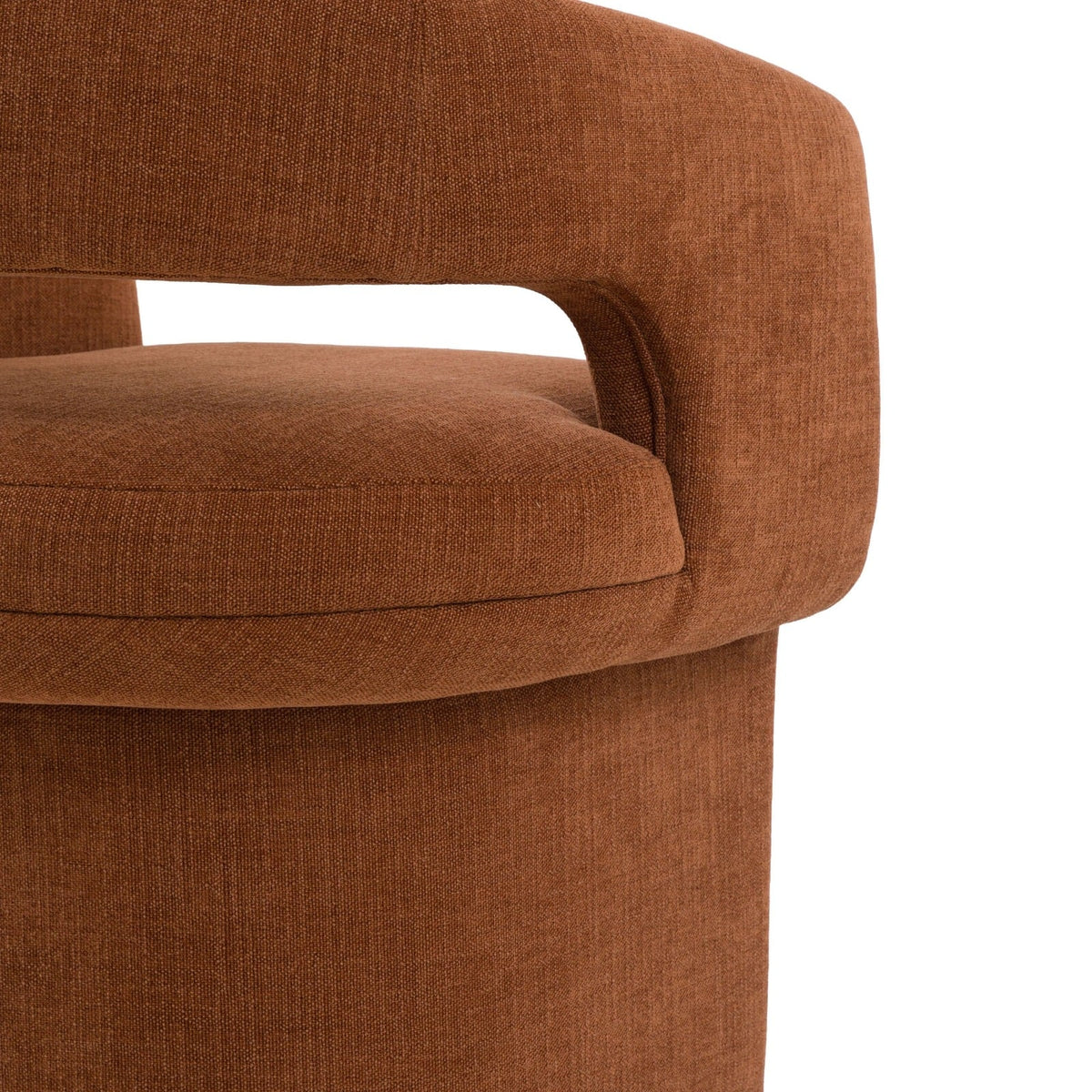 Delacroix Dining Chair in Rust