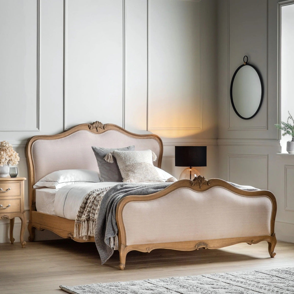 5ft Bamako Bed in Linen