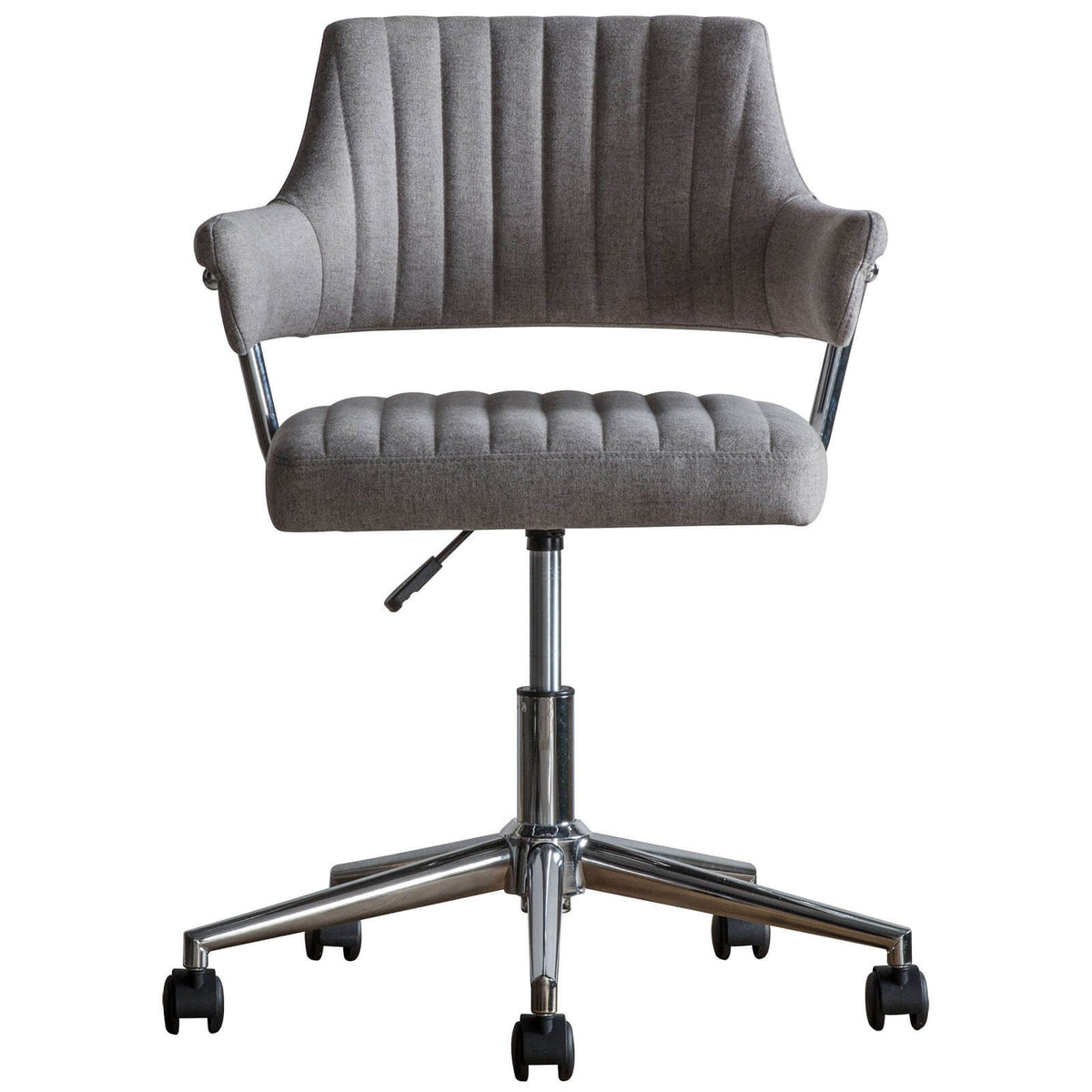 Fitzrovia Upholstered Office Chair in Light Grey