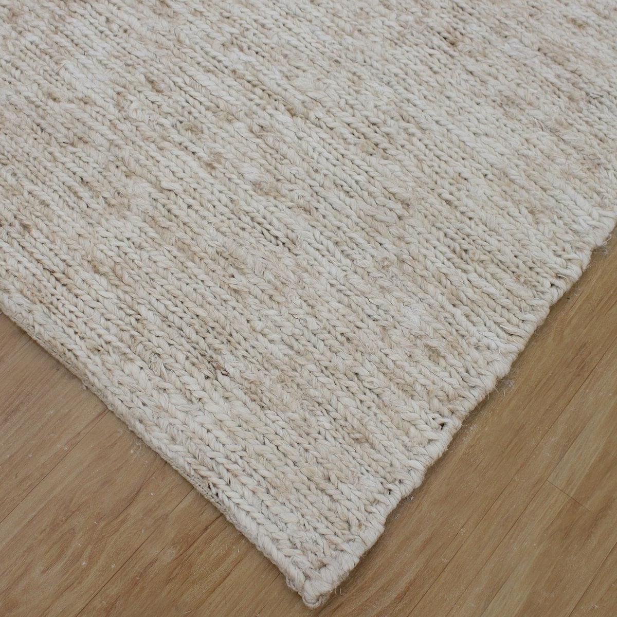 Makula Rug in Ivory Jute - 244 x 305cm