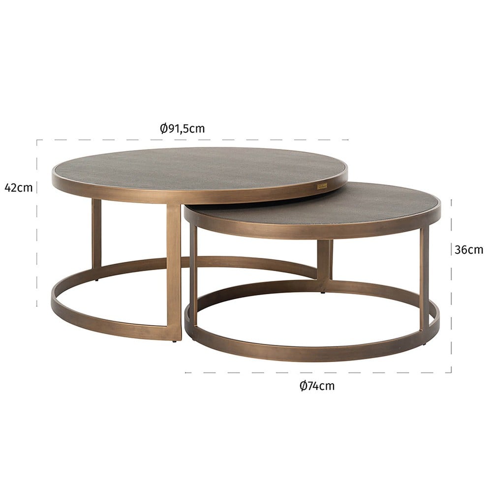 Bloomville Nesting Coffee Tables