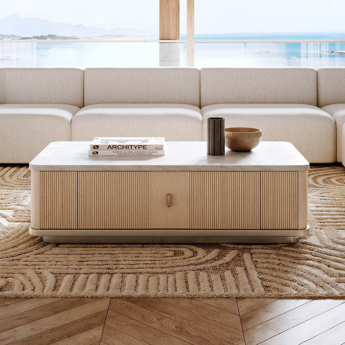 Rhythm Rectangle Coffee Table