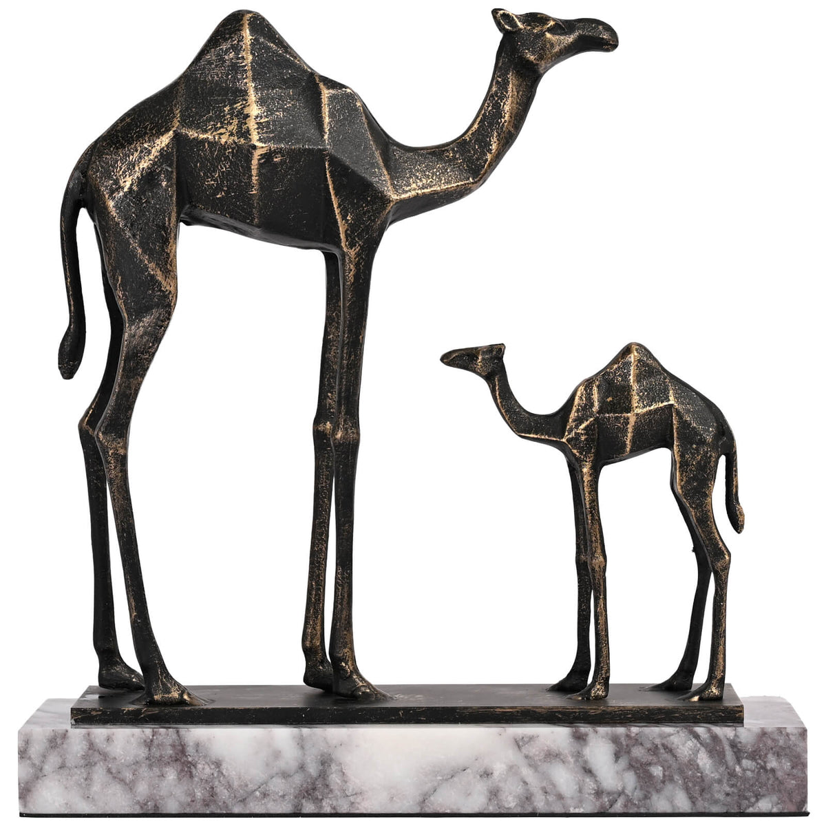 Camel Family Sculpture