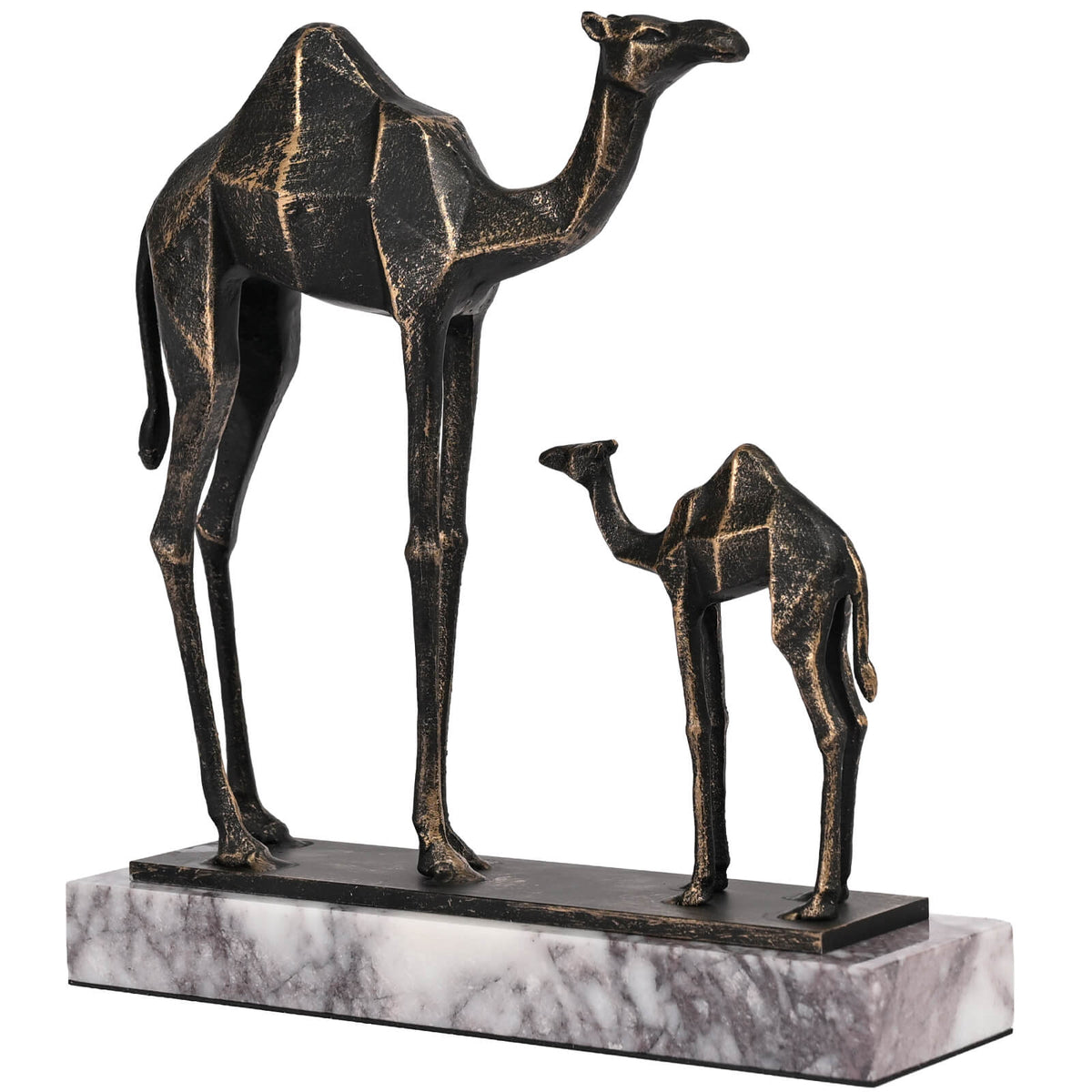Camel Family Sculpture