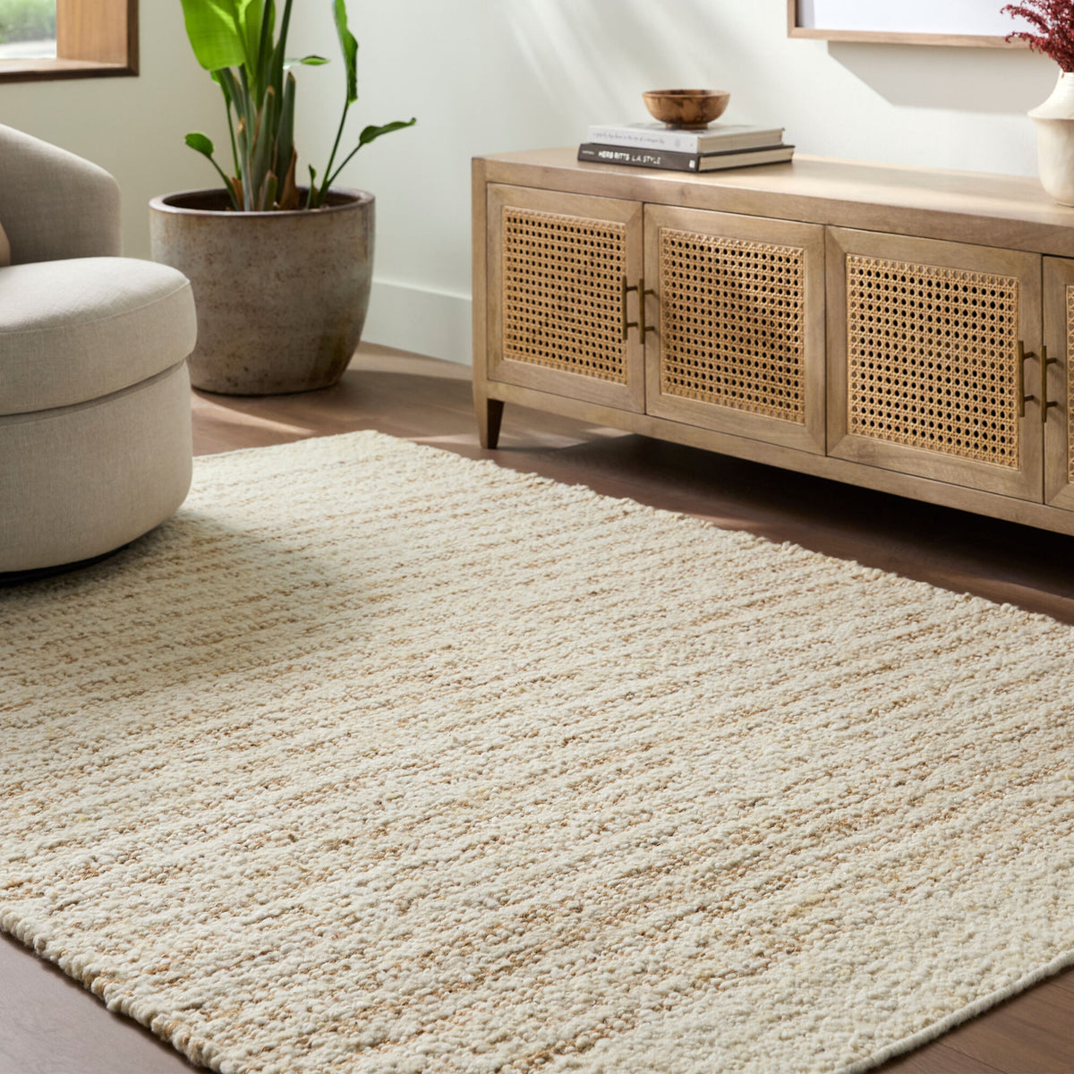 Genevive Hand Woven Rug - 229 x 152 cm