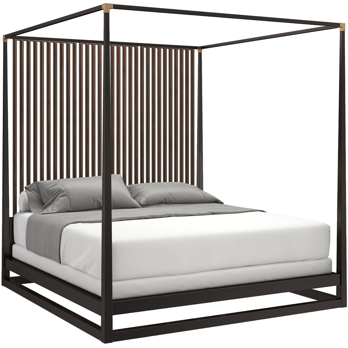 Pinstripe US King Size Bed