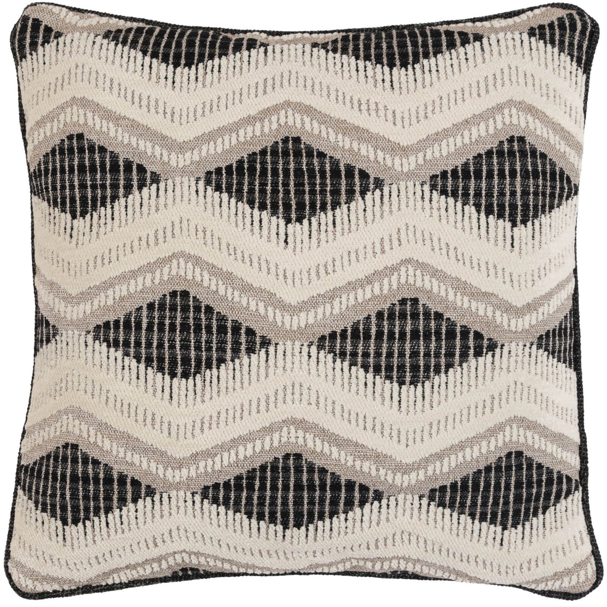 Alto Jacquard Cushion in Slate