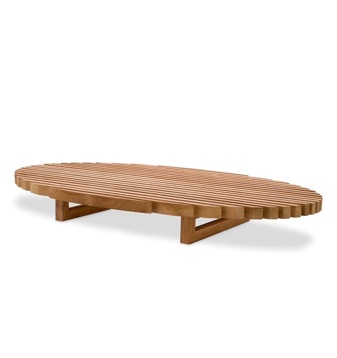 Anjuna Outdoor Coffee Table in Natural Teak