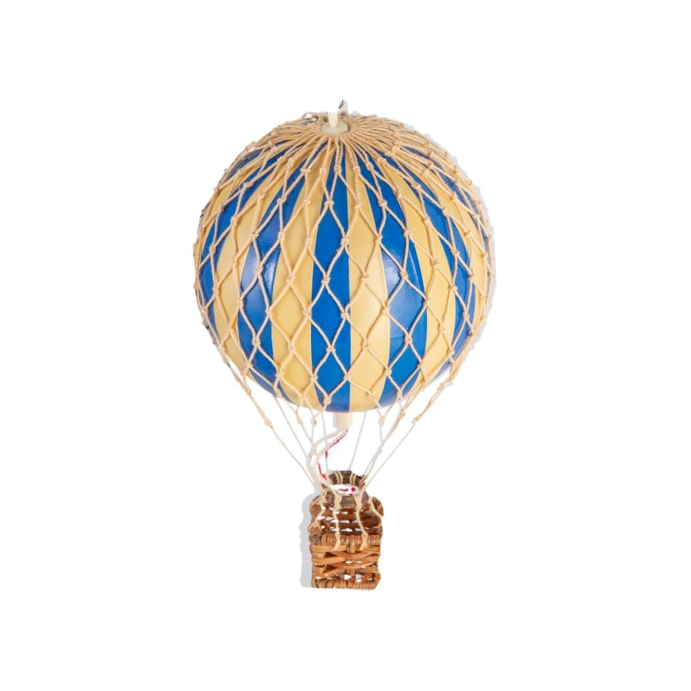 Floating The Skies Small Hot Air Balloon Blue