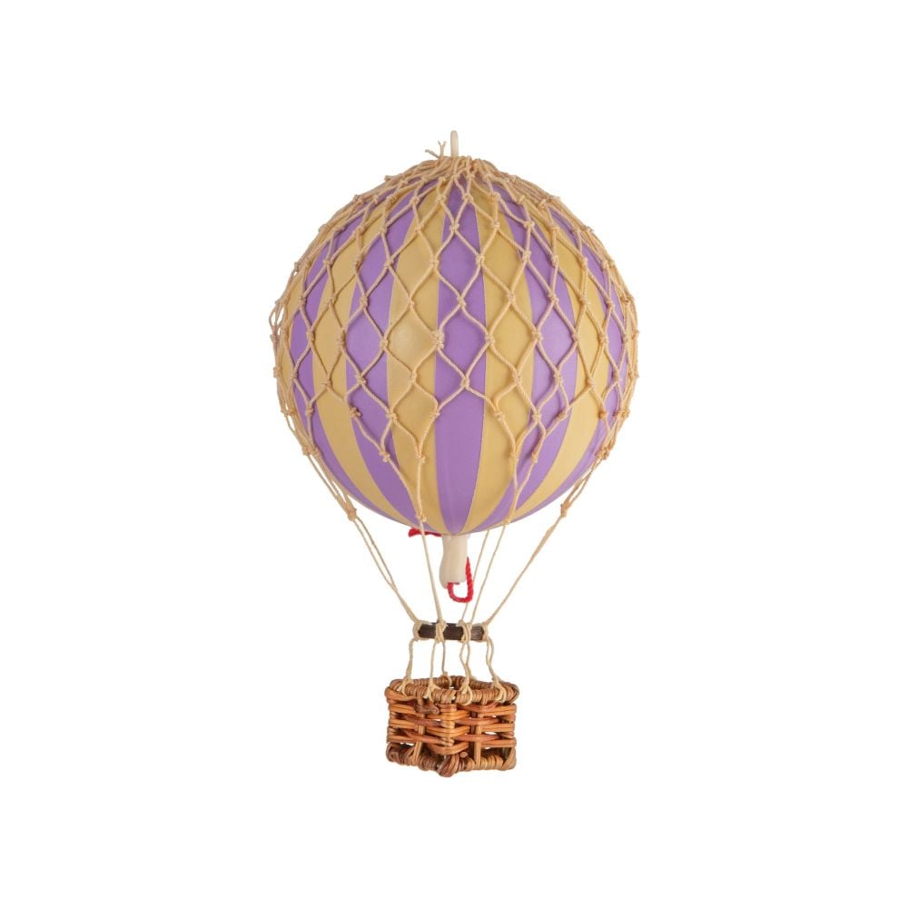 Floating The Skies Small Hot Air Balloon Lavender