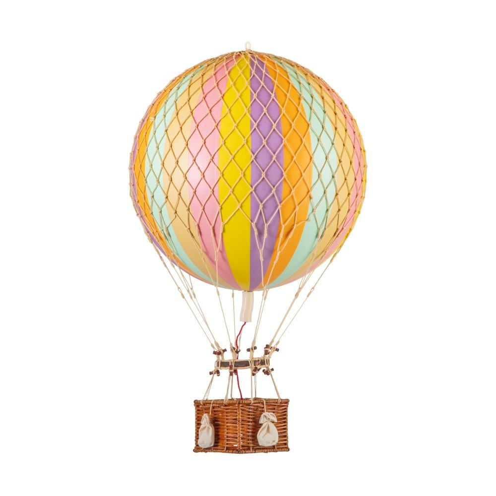Royal Aero Large Hot Air Balloon Rainbow Pastel
