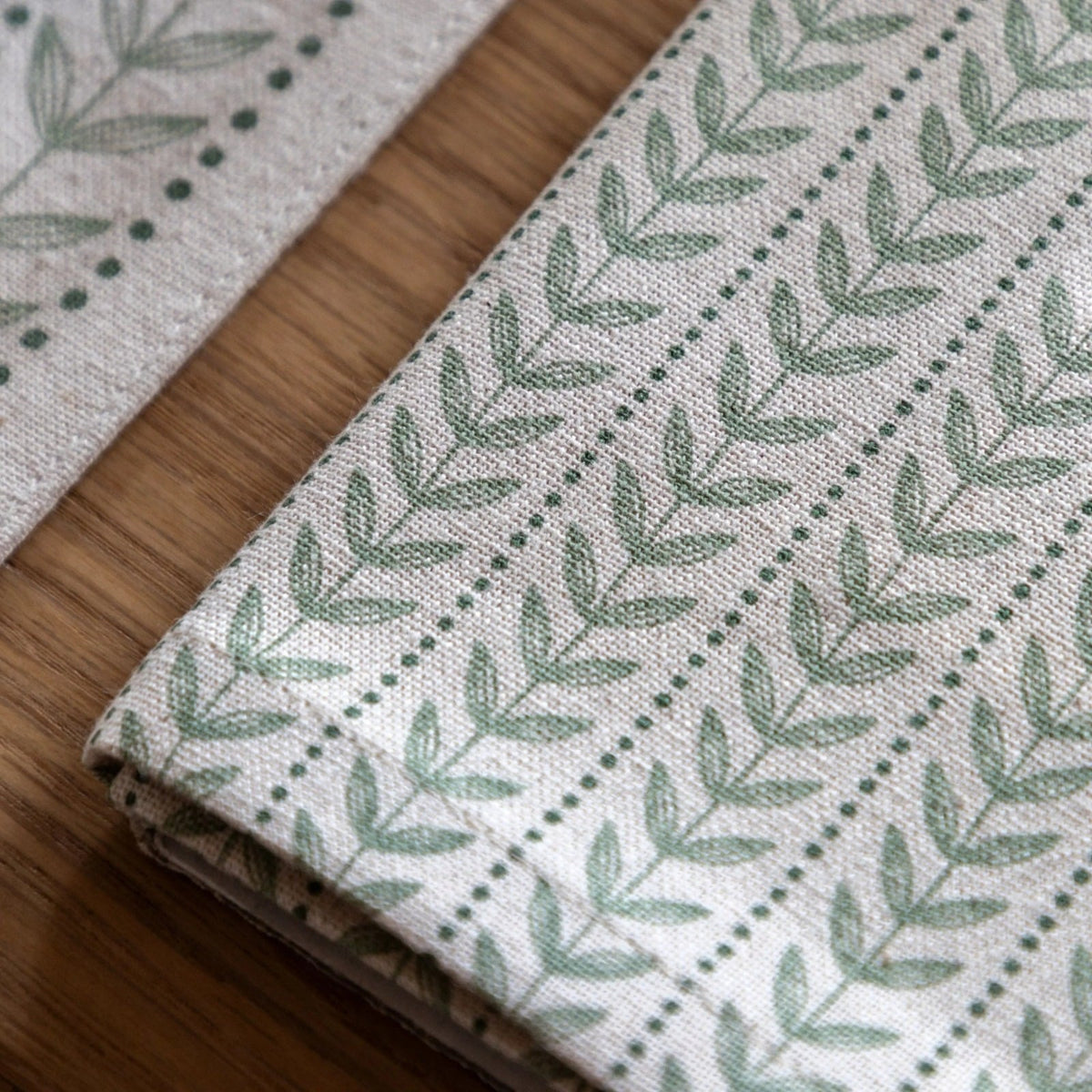 Arbor Leaf Napkins in Natural, Set of 4