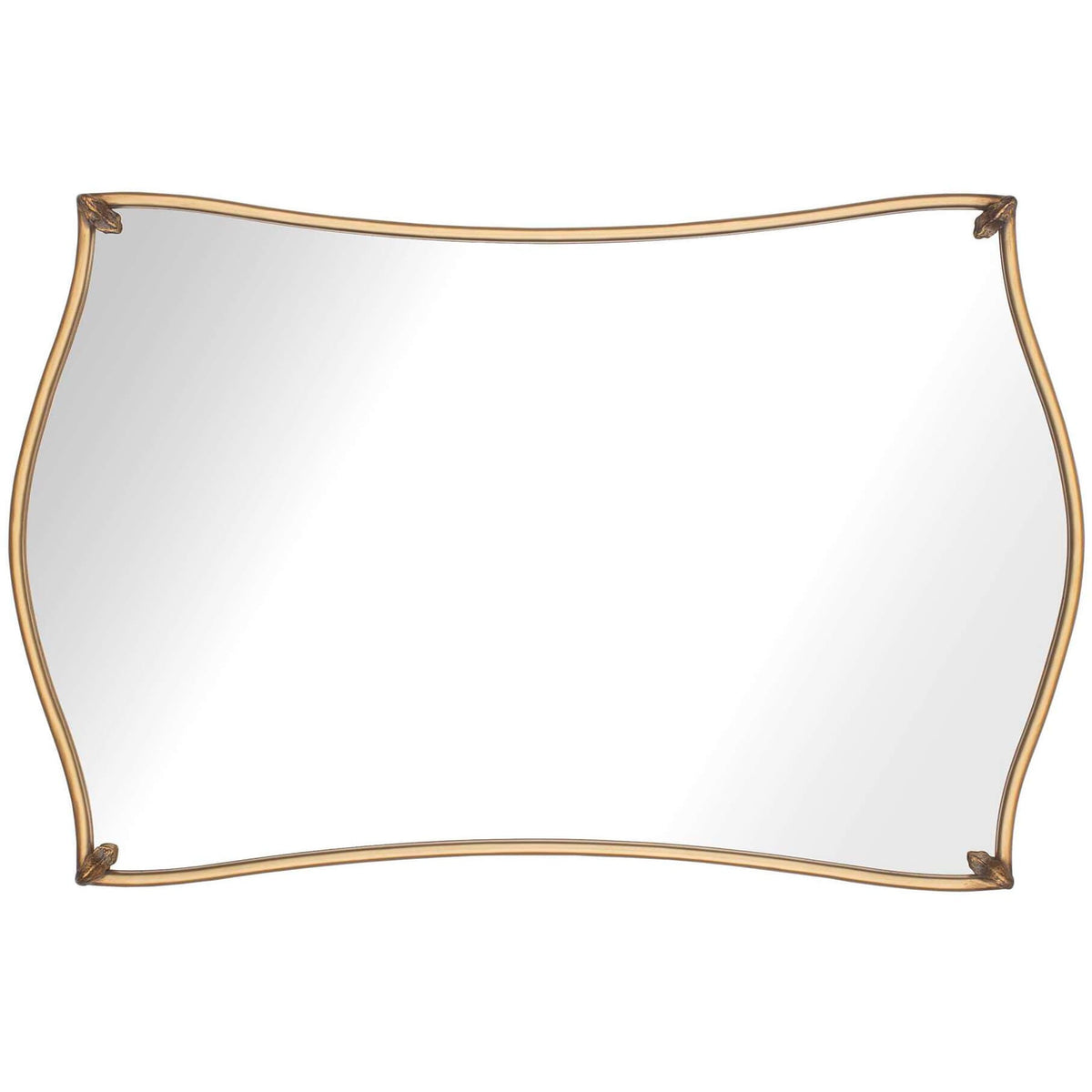 Astrella Mirror in Gold Leaf
