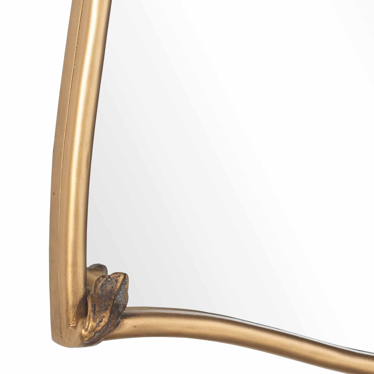 Astrella Mirror in Gold Leaf