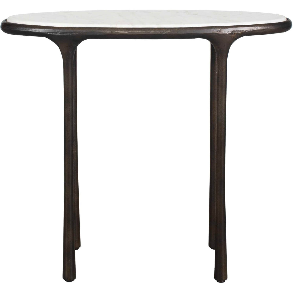 Ata Side Table in Dark Bronze
