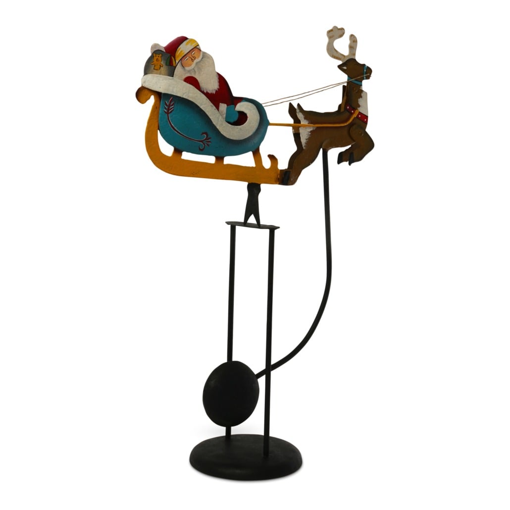 Santa's Sleigh Balance Toy