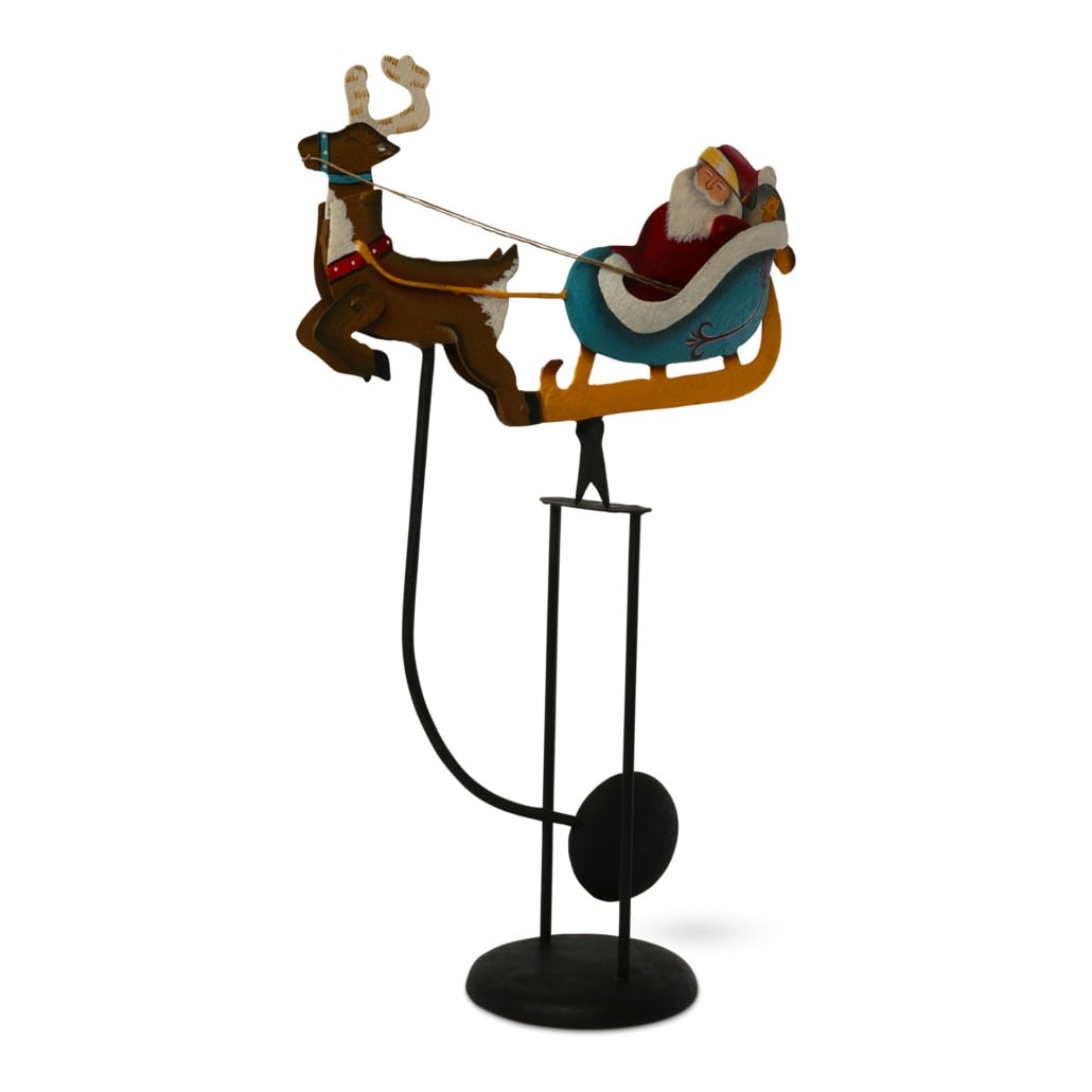Santa's Sleigh Balance Toy