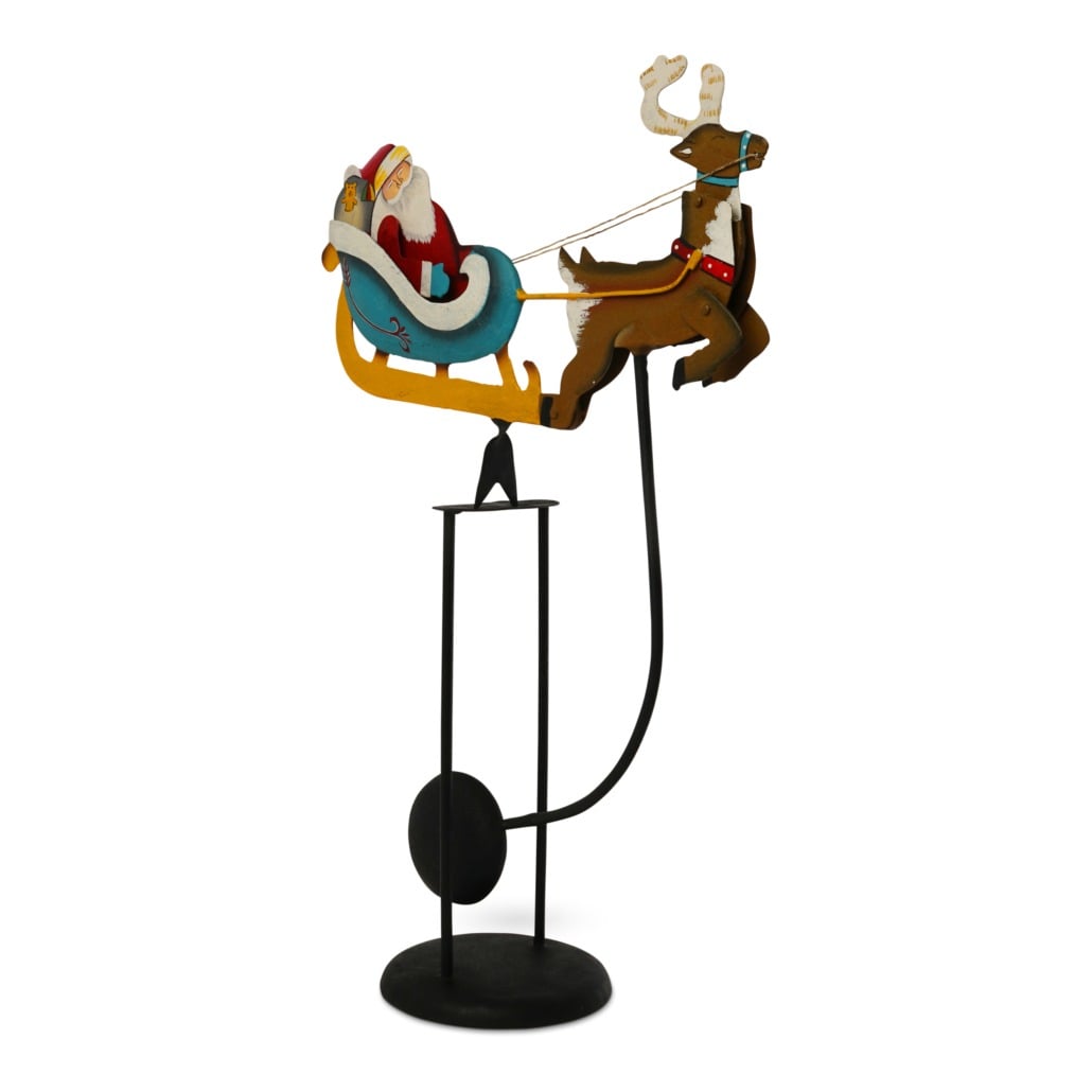 Santa's Sleigh Balance Toy