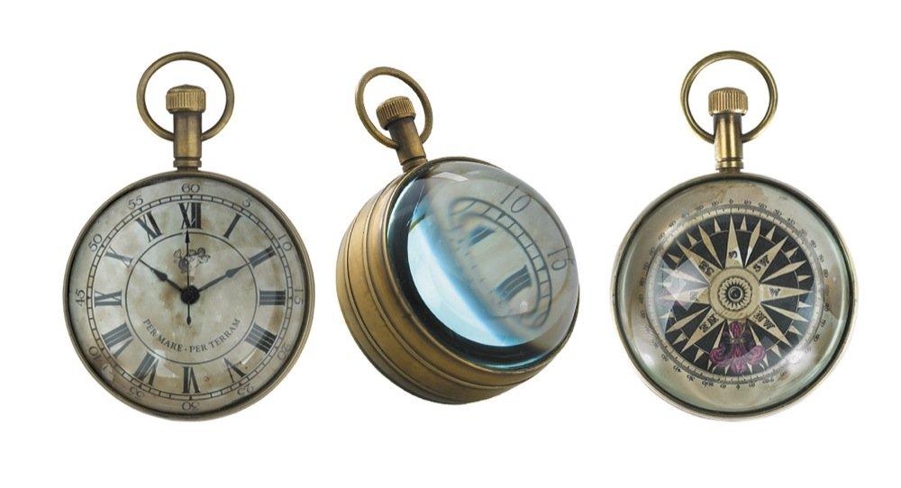 Authentic Models Eye of Time Clock