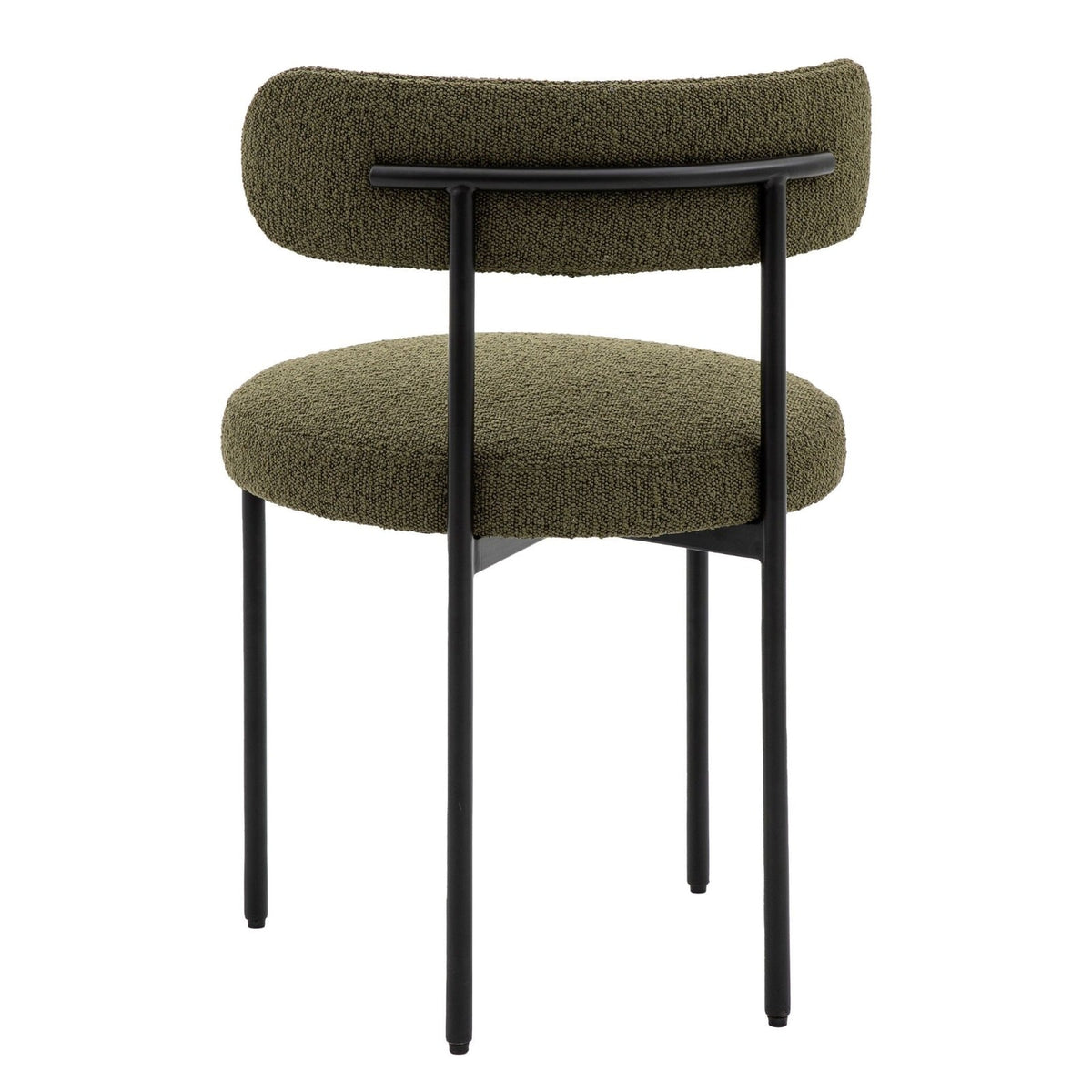 Avey Dining Chair in Green - Set of 2