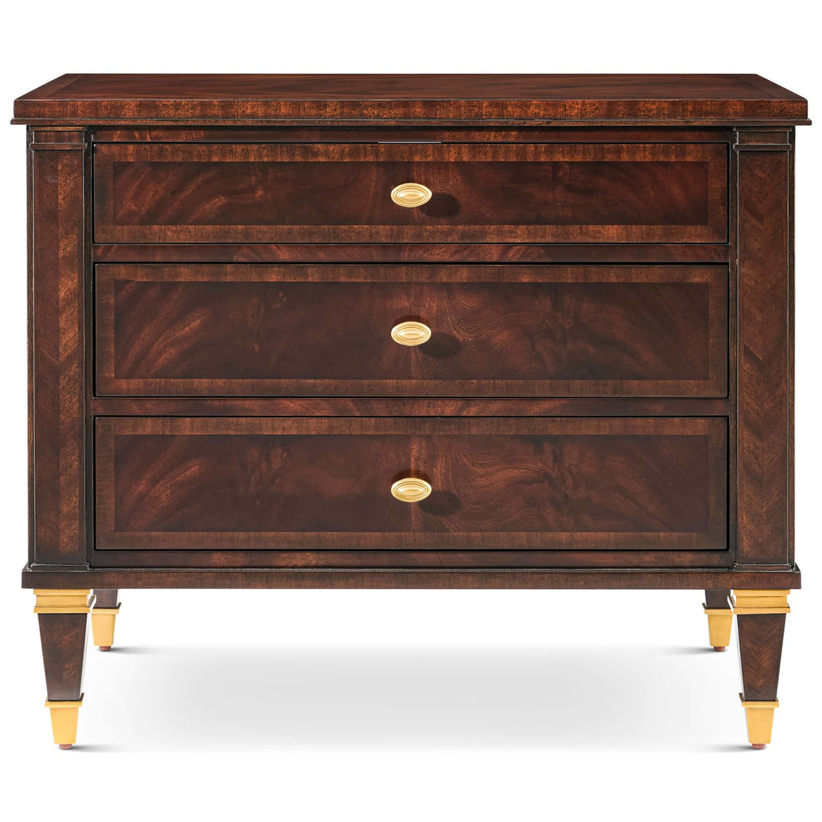 Massie Bedside Table in Dark