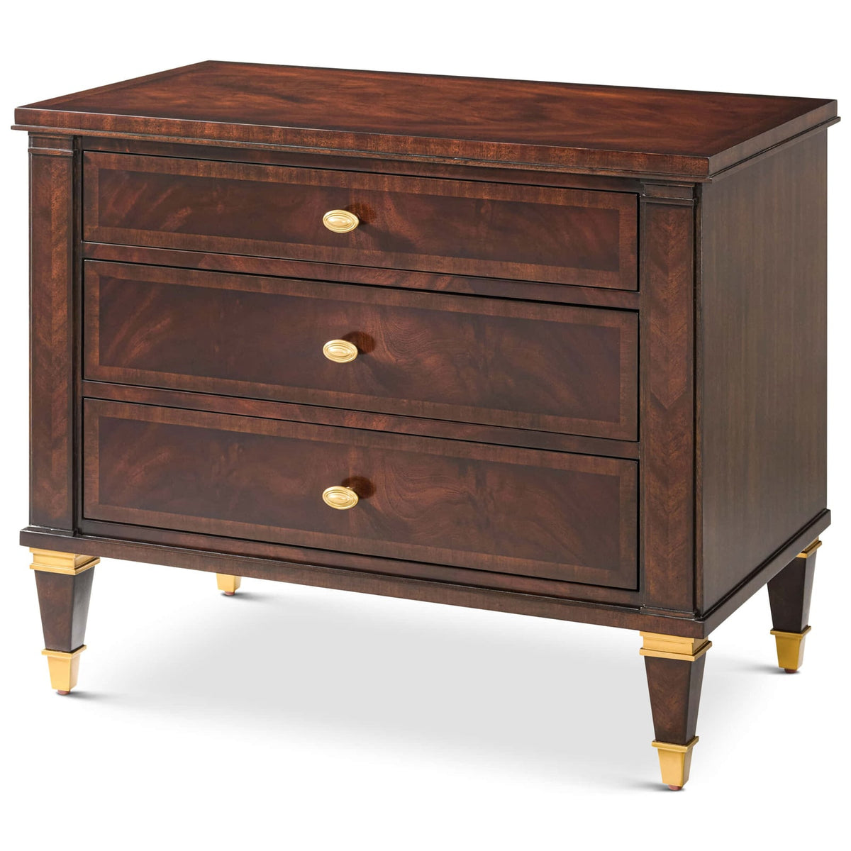 Massie Bedside Table in Dark