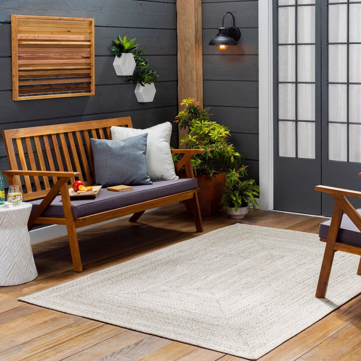 Azalea Hand Woven Neutral Rug - 229 x 152 cm
