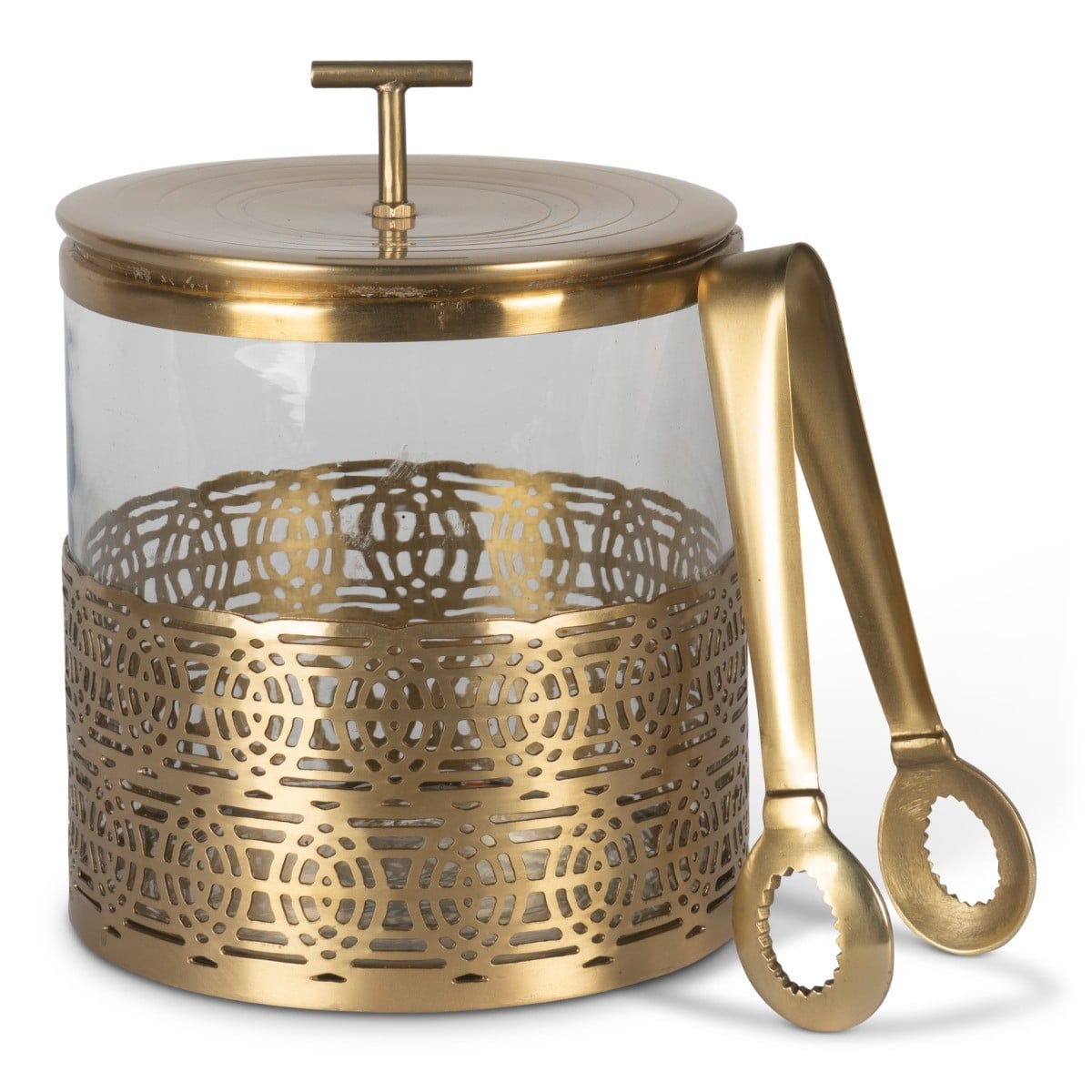 Art Deco Ice Bucket with Lid