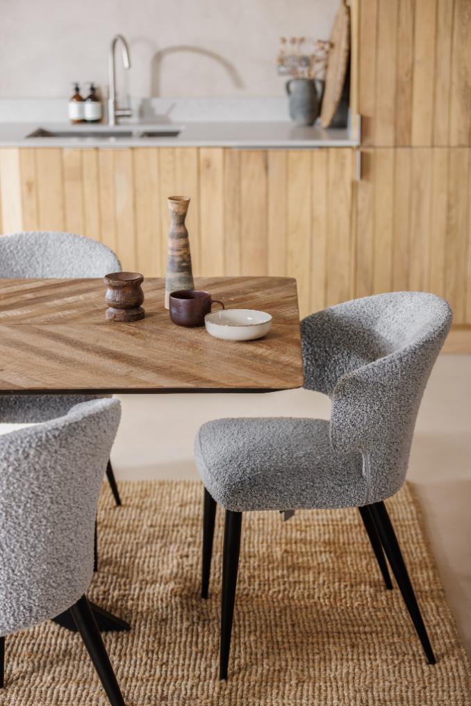 Camden Chevron Dining Table - 240cm