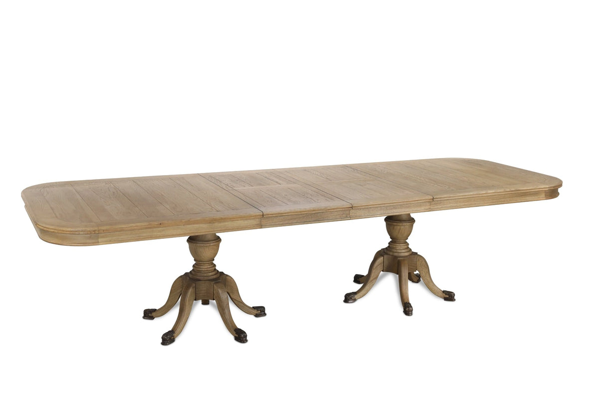 Buckingham Extending Solid Oak Dining Table - 210-310cm