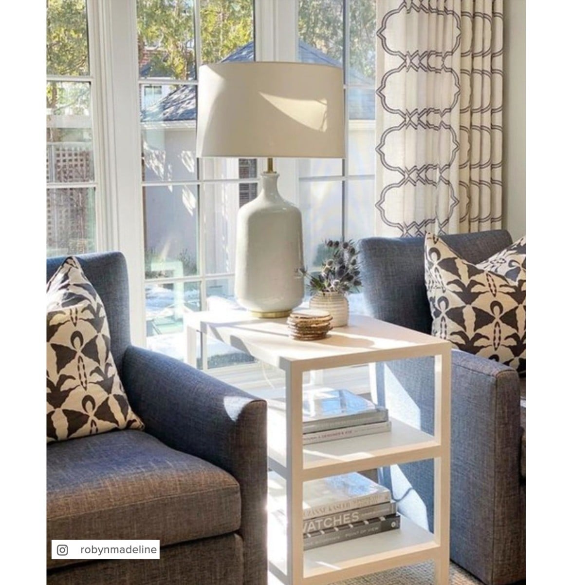 Culloden Table Lamp | Bone Craquelure