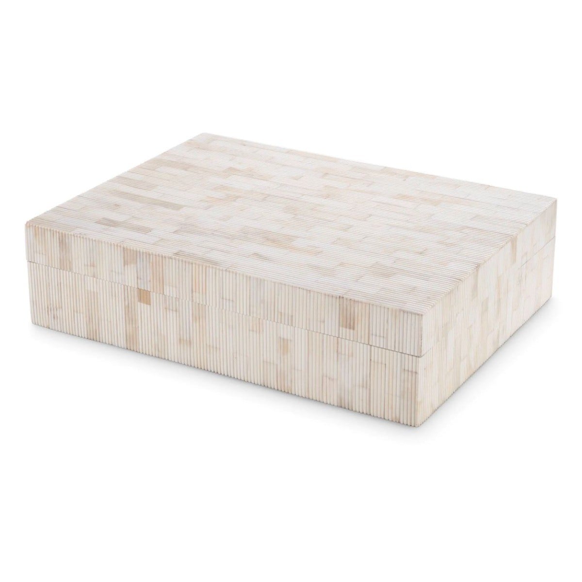 Scoop Box in Natural Bone - Large
