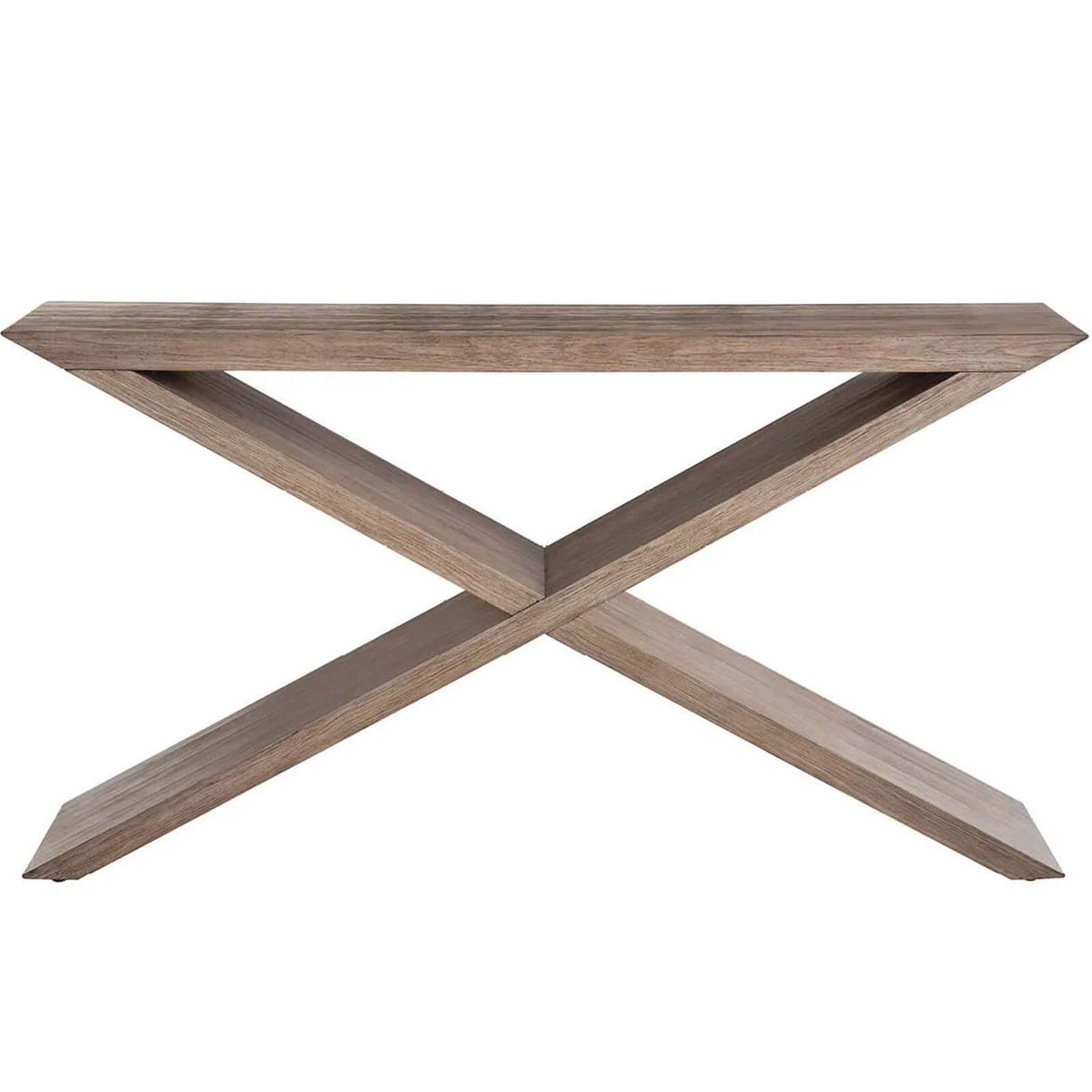 Boulder Cross Console Table