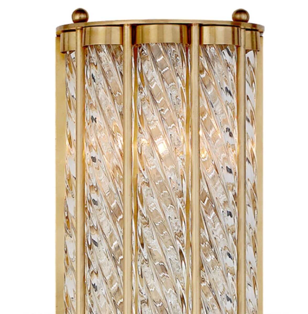 Eaton Linear Wall Light | Antique Brass