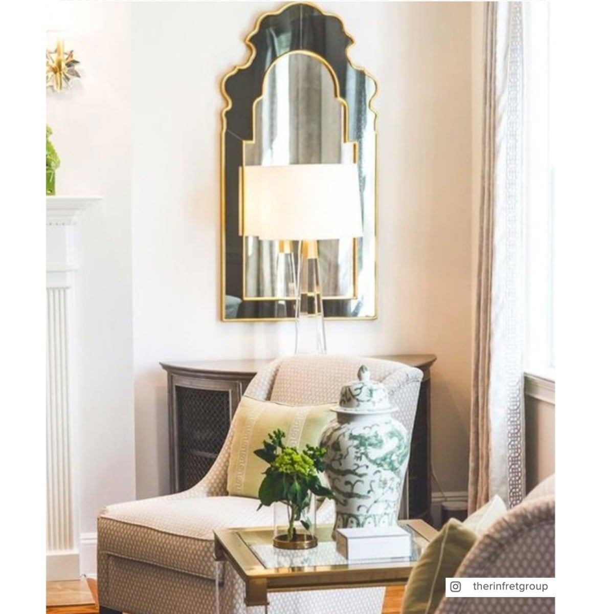 Olsen Table Lamp | Crystal & Brass