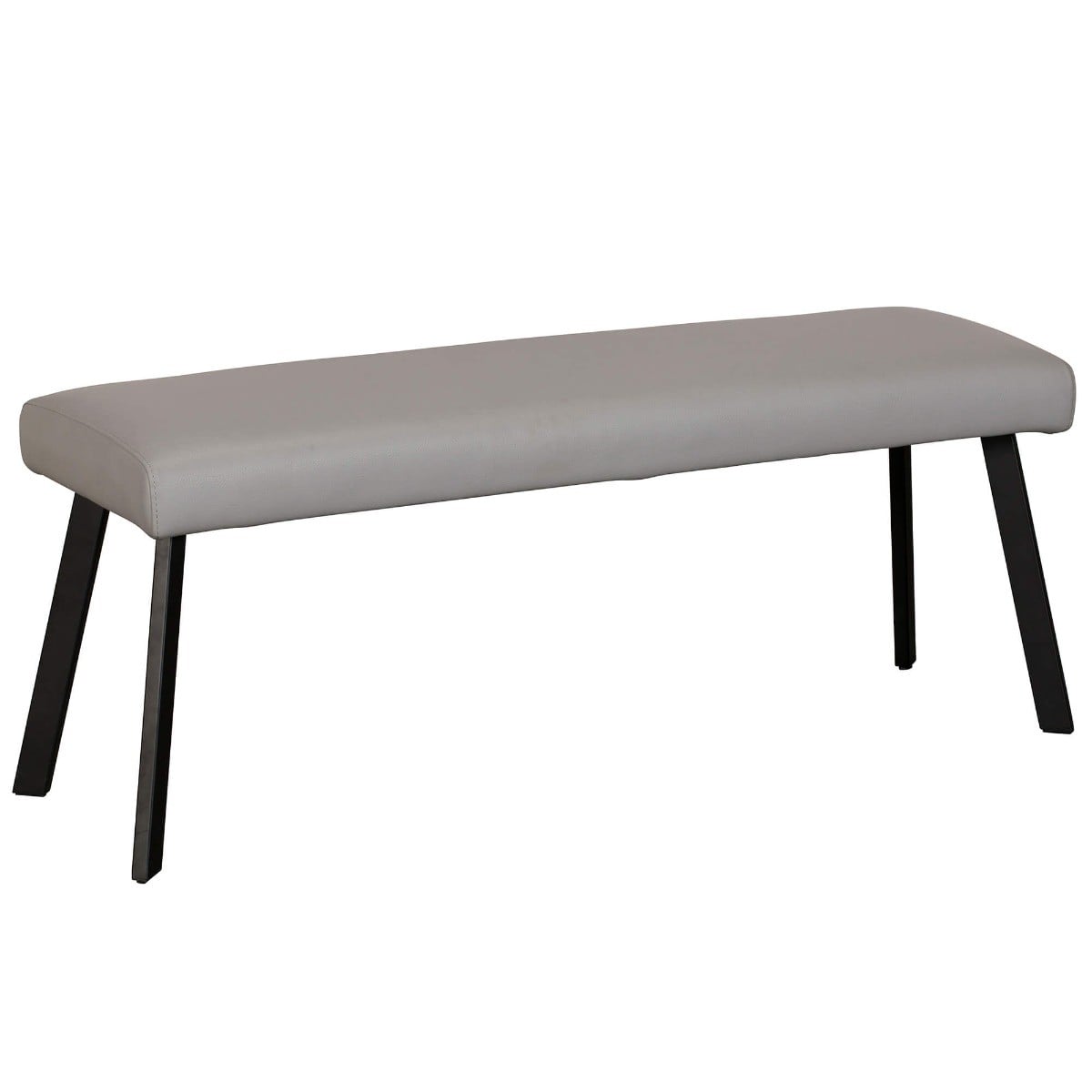 Laura Low Dining Bench Grey