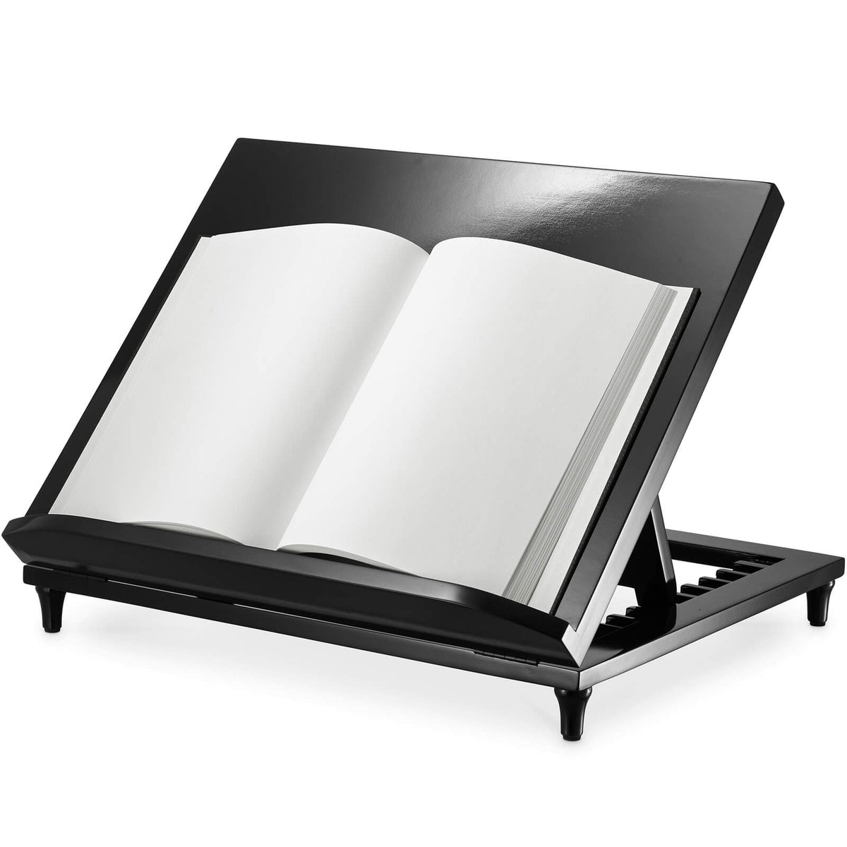 Camino Bookstand in Piano Black