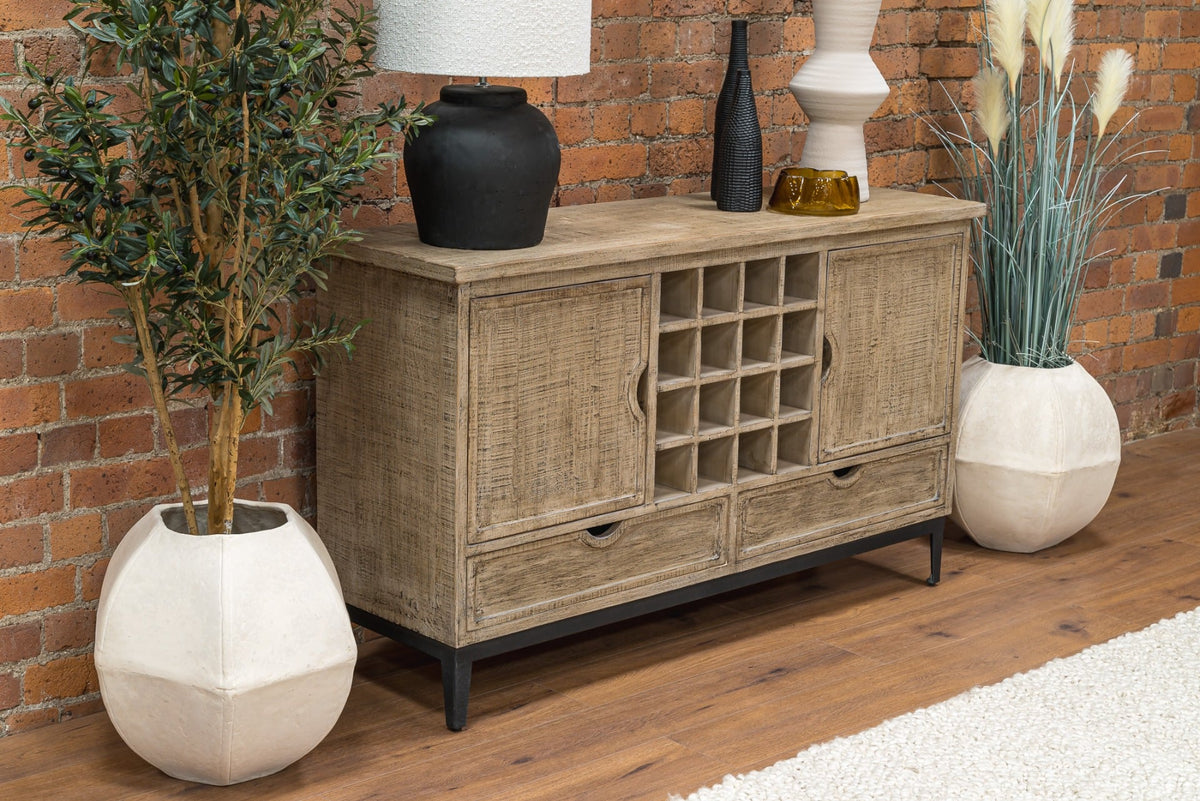 Canyon Sideboard With Wine Rack