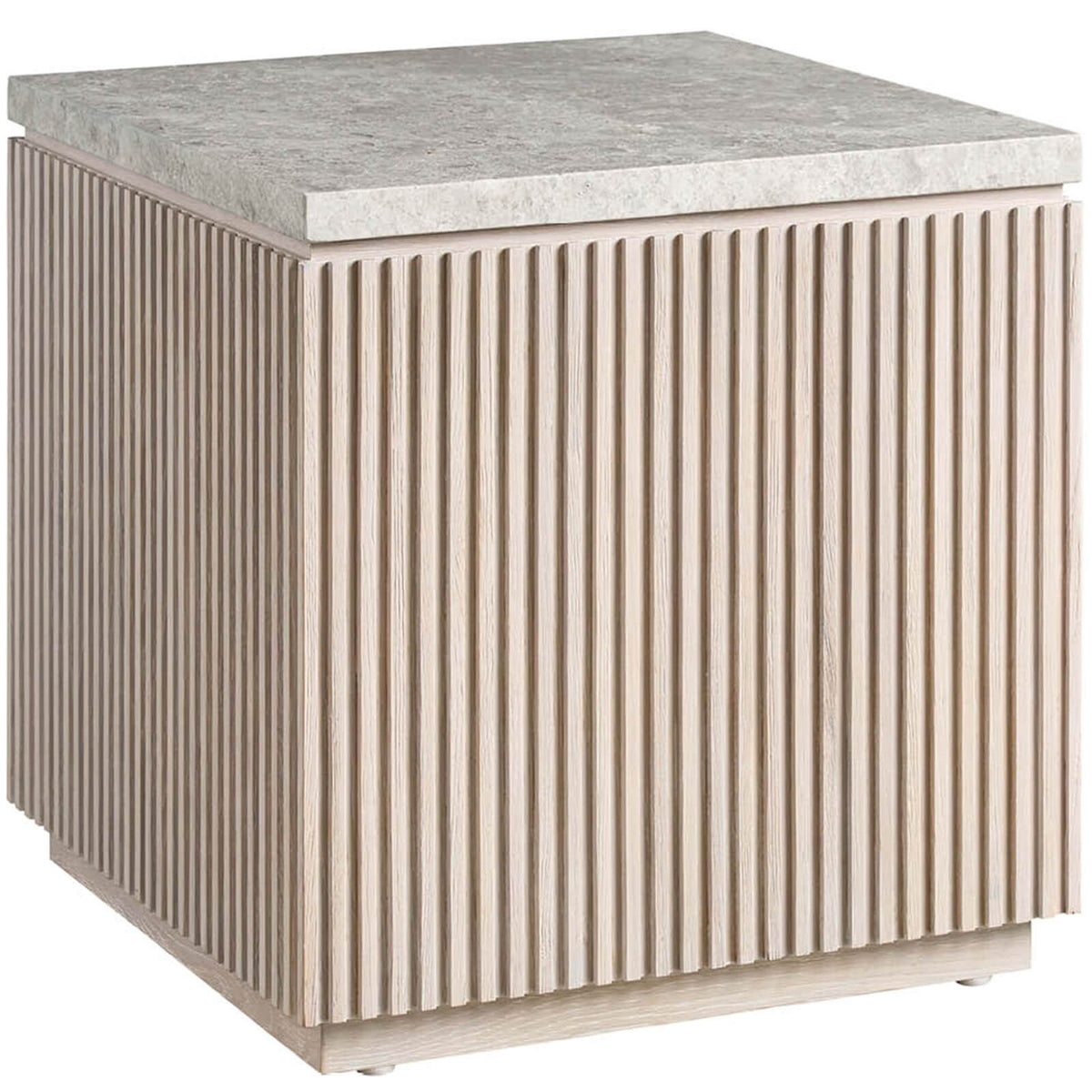 Carmen Side Table in White Oak