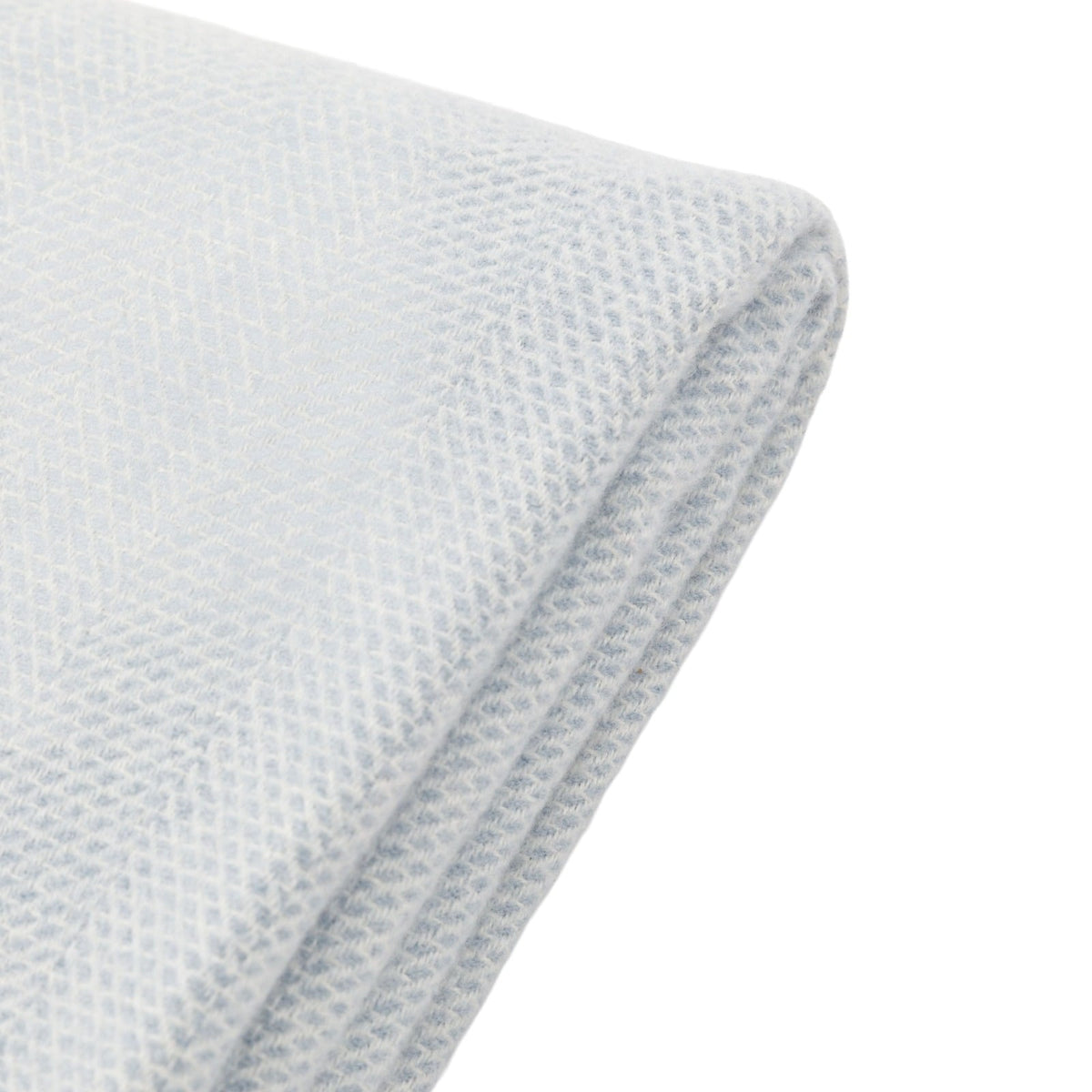 Cassis Herringbone Throw in Blue