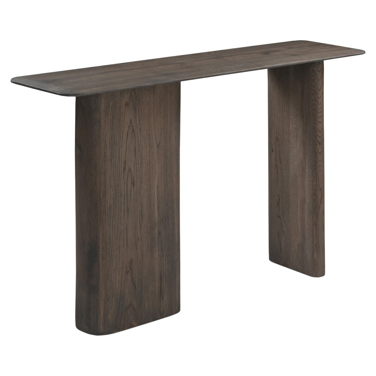 Castello Console Table in Smoked Charcoal